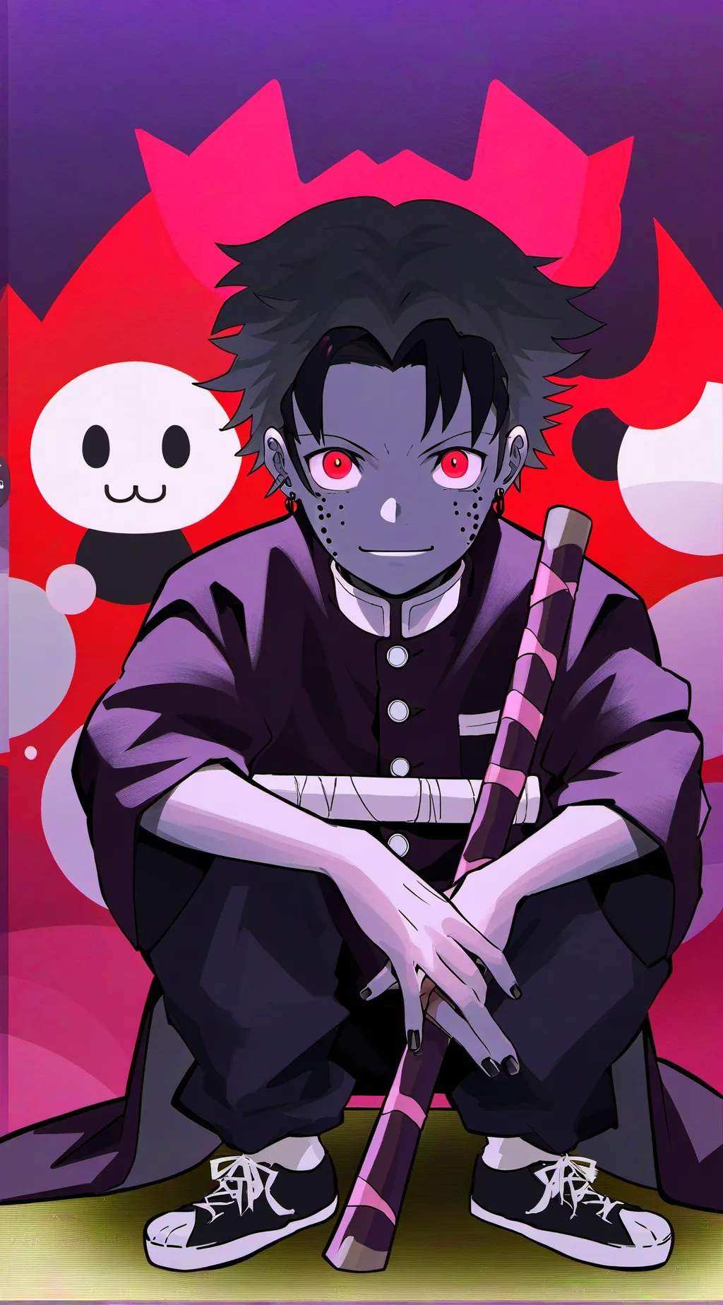ai character: DS Apocalypse background