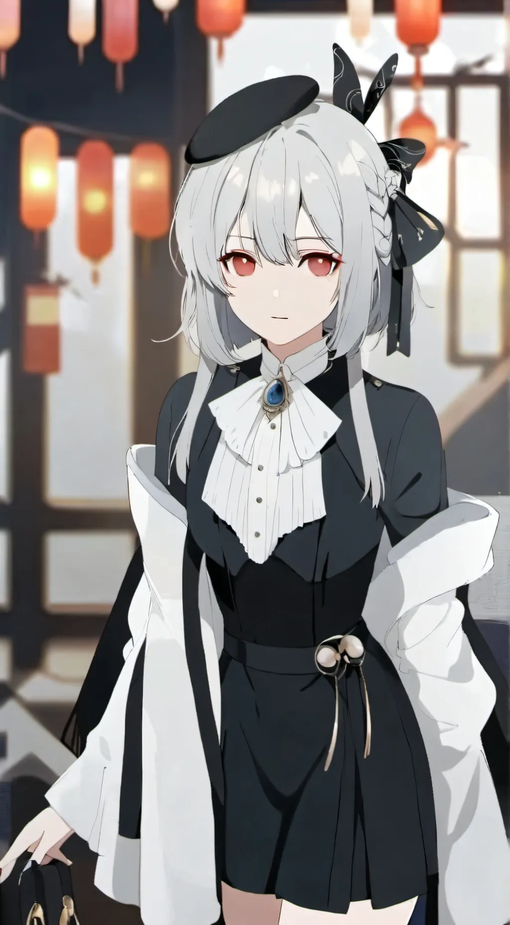 ai character: muscle bottuon background