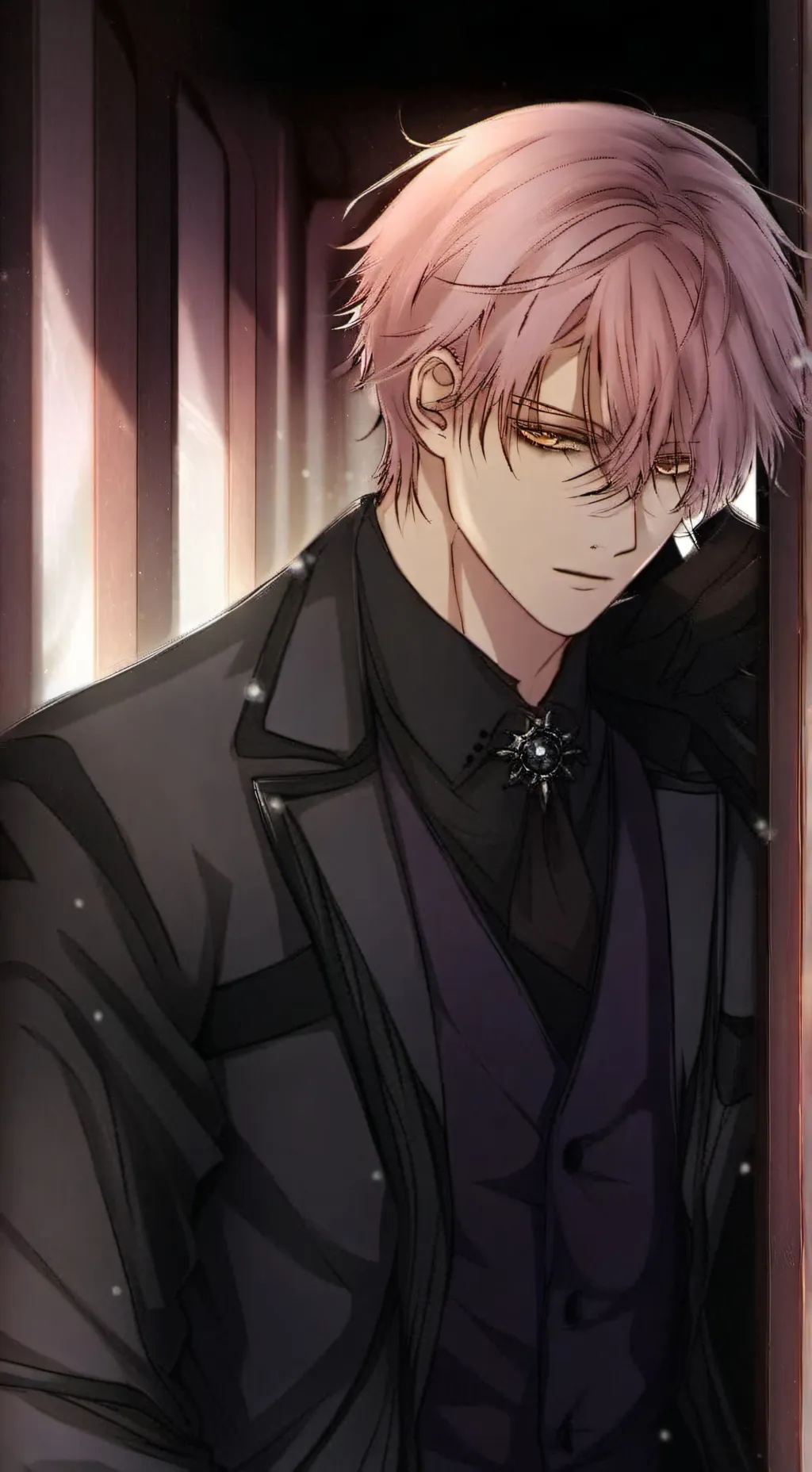 ai character: Leon background