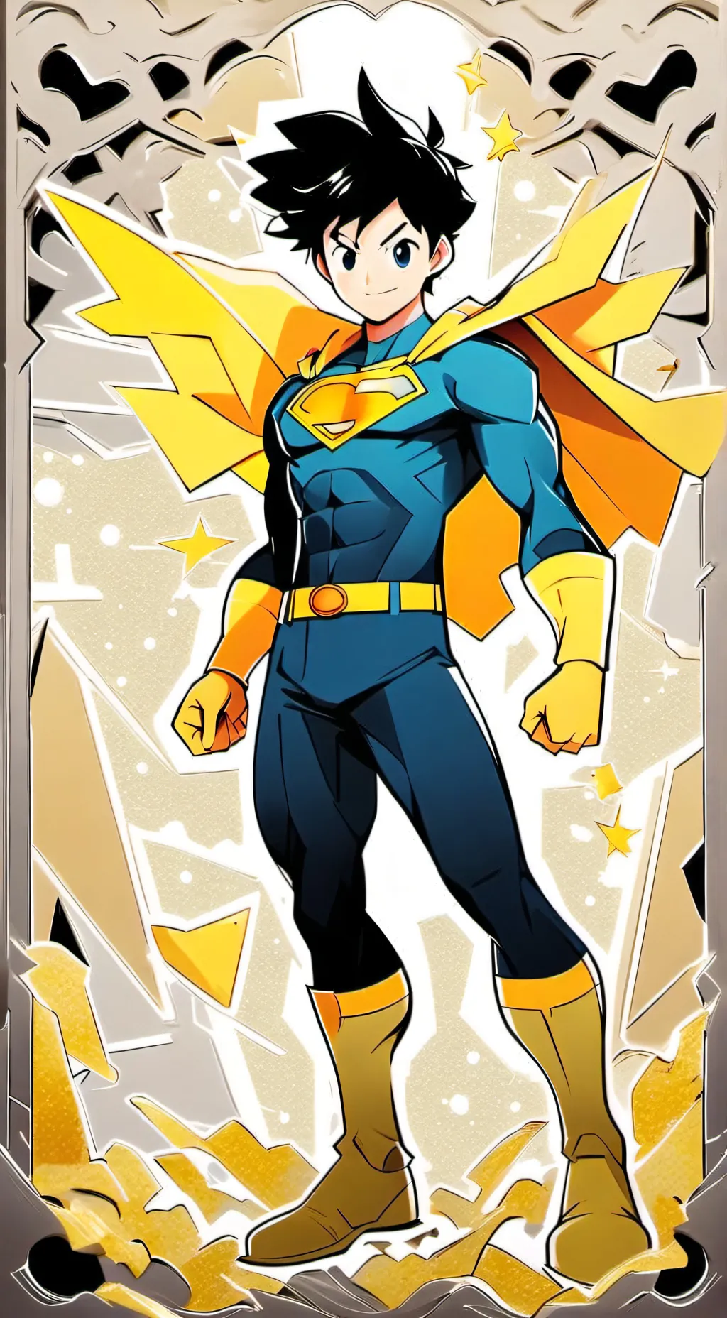 ai character: invincible background