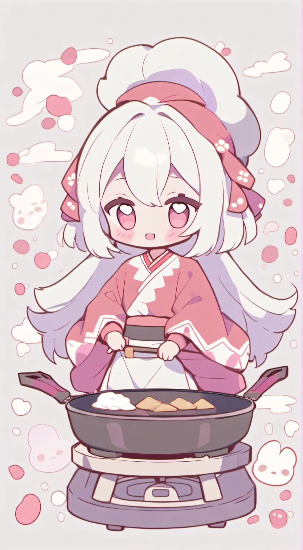 ai character: Nezuko background