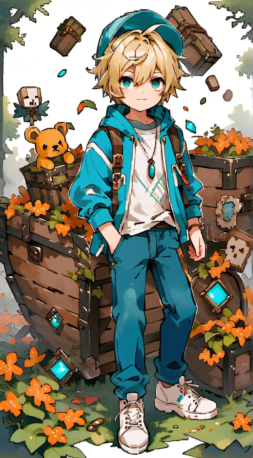 ai character: Chris background