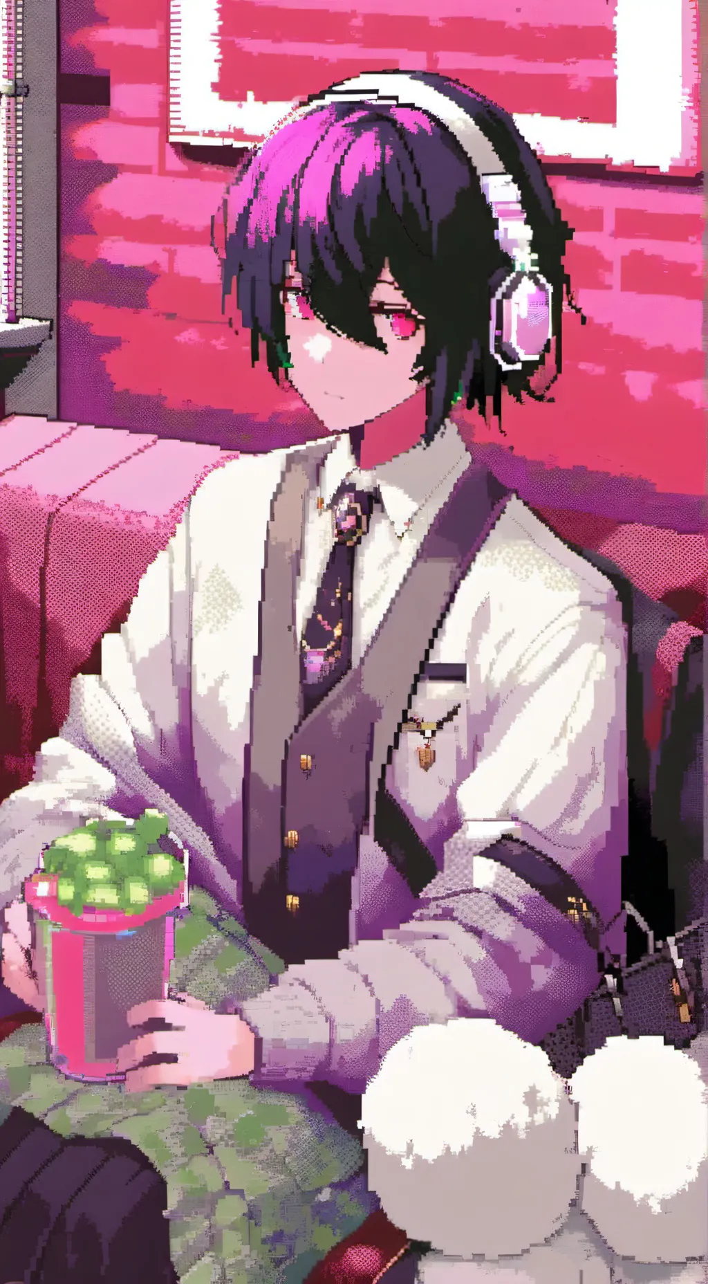 ai character: Pierce background