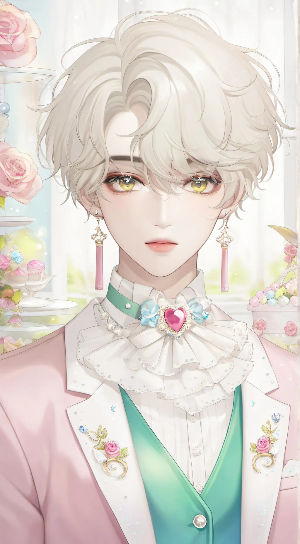 ai character: 💗🥰Luis🥰💗 background