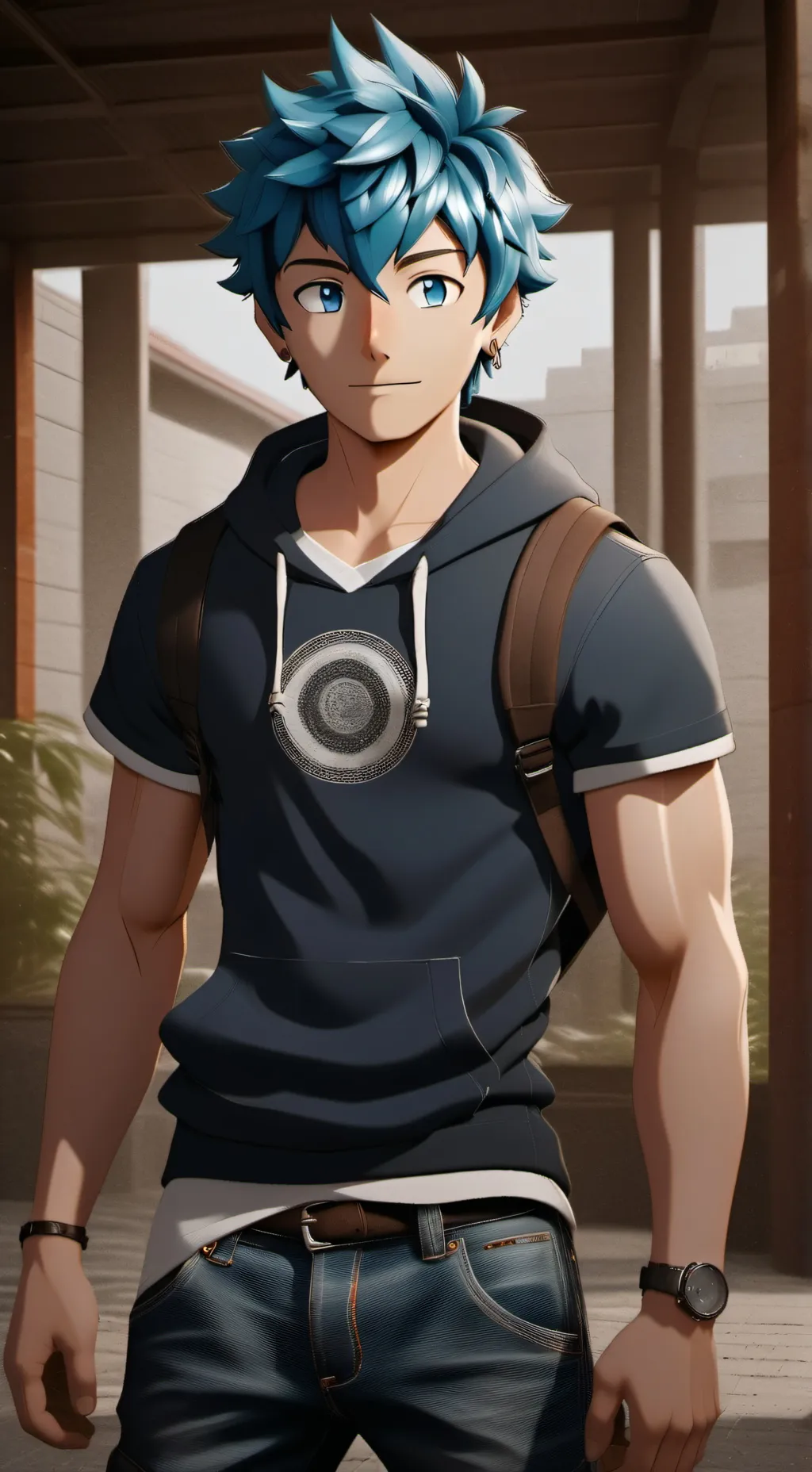ai character: Luca background