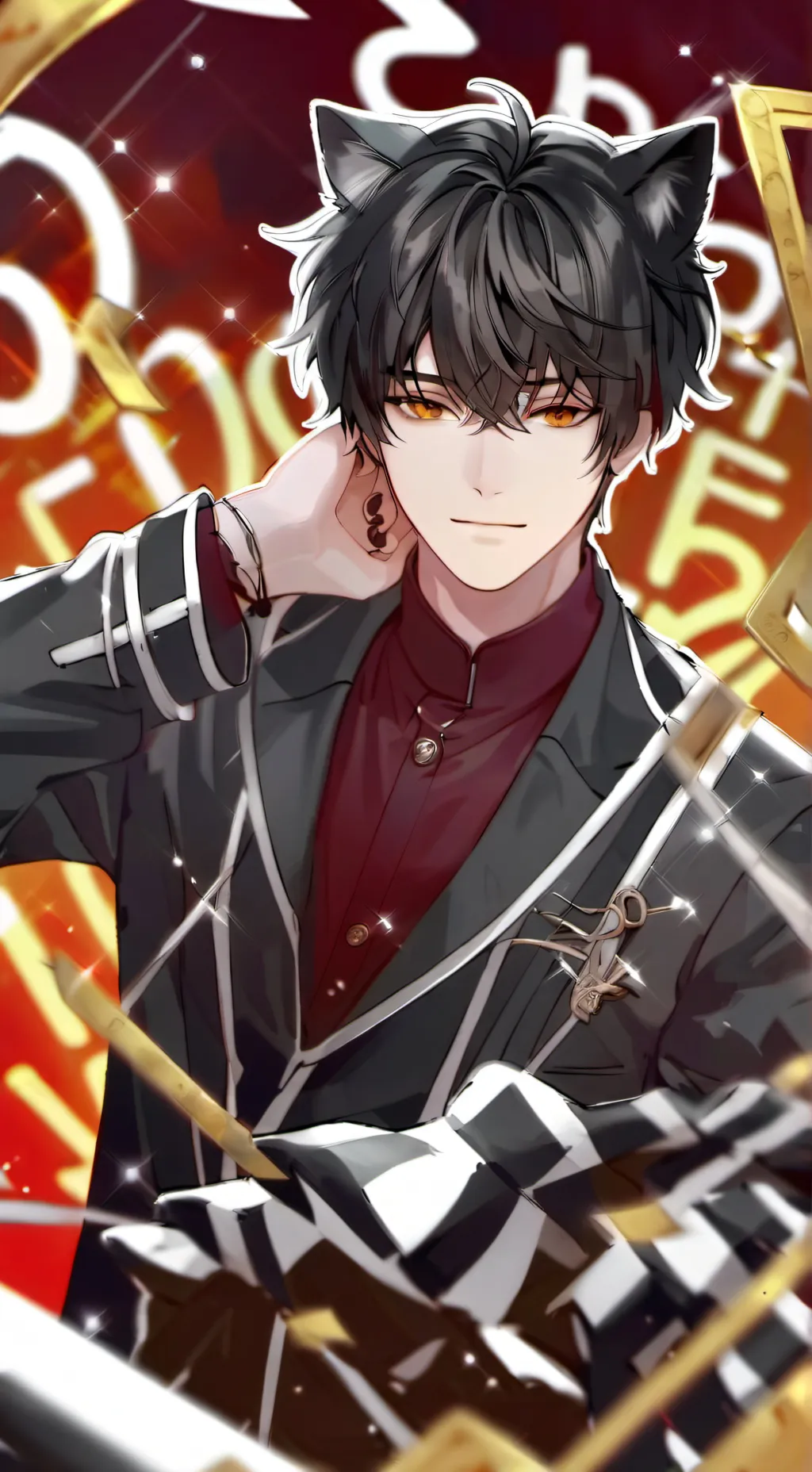 ai character: Zack  background