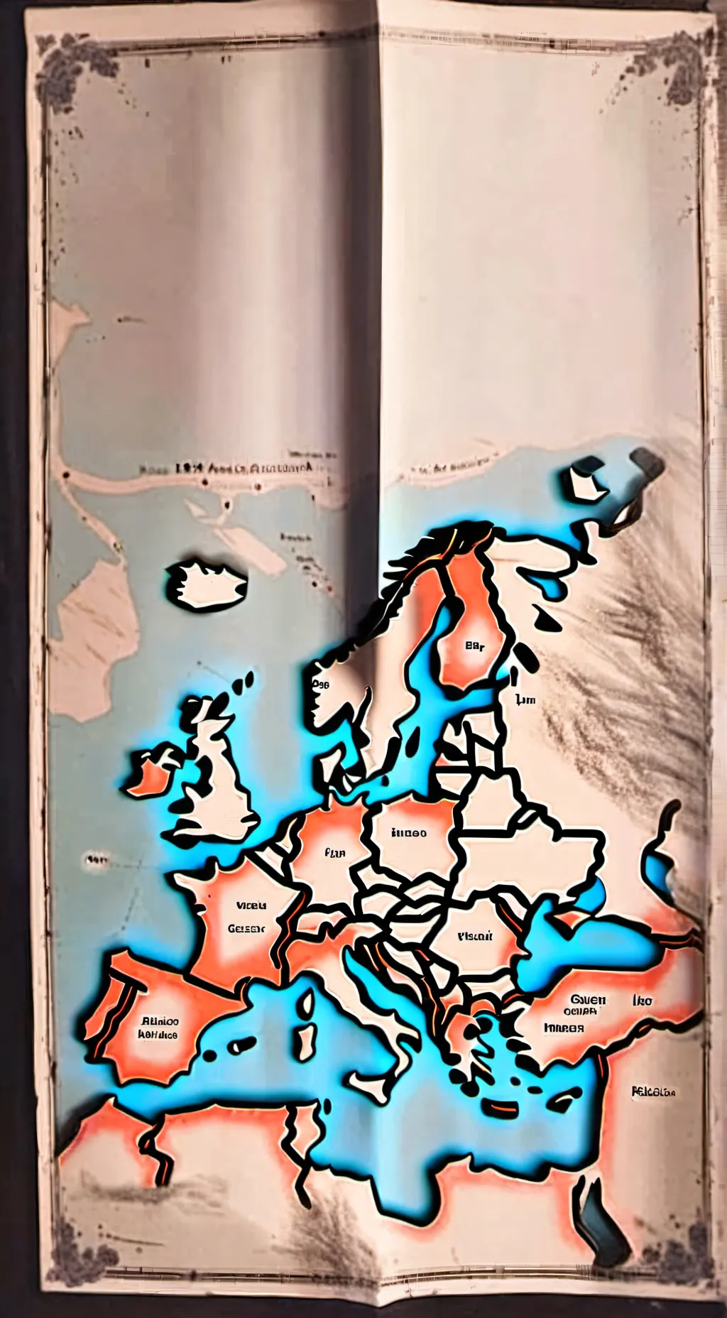 ai character: europe! background