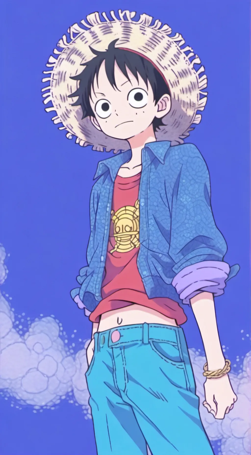 ai character: One Piece background