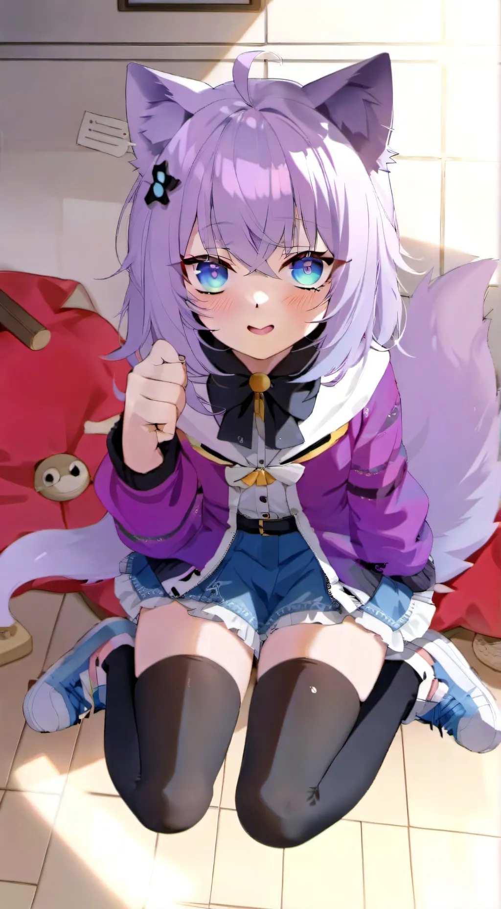 ai character: Okayu background