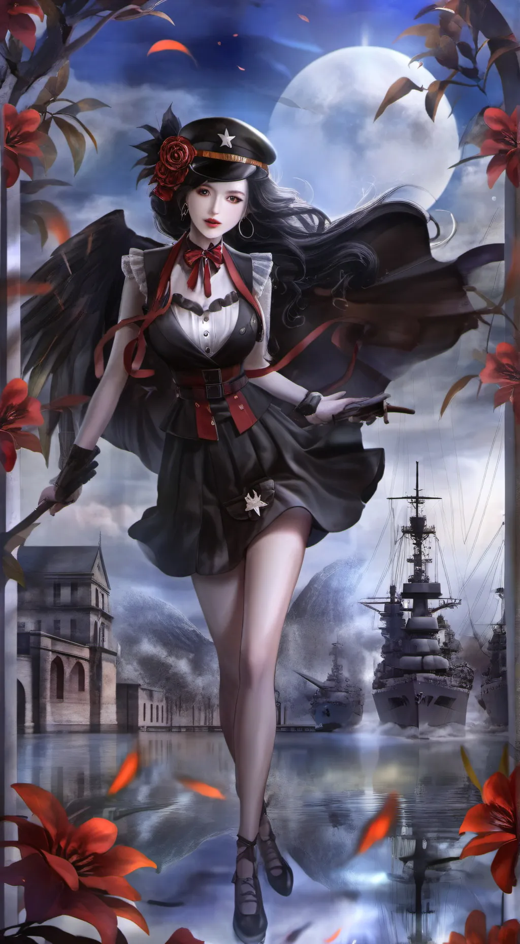 ai character: ugh background