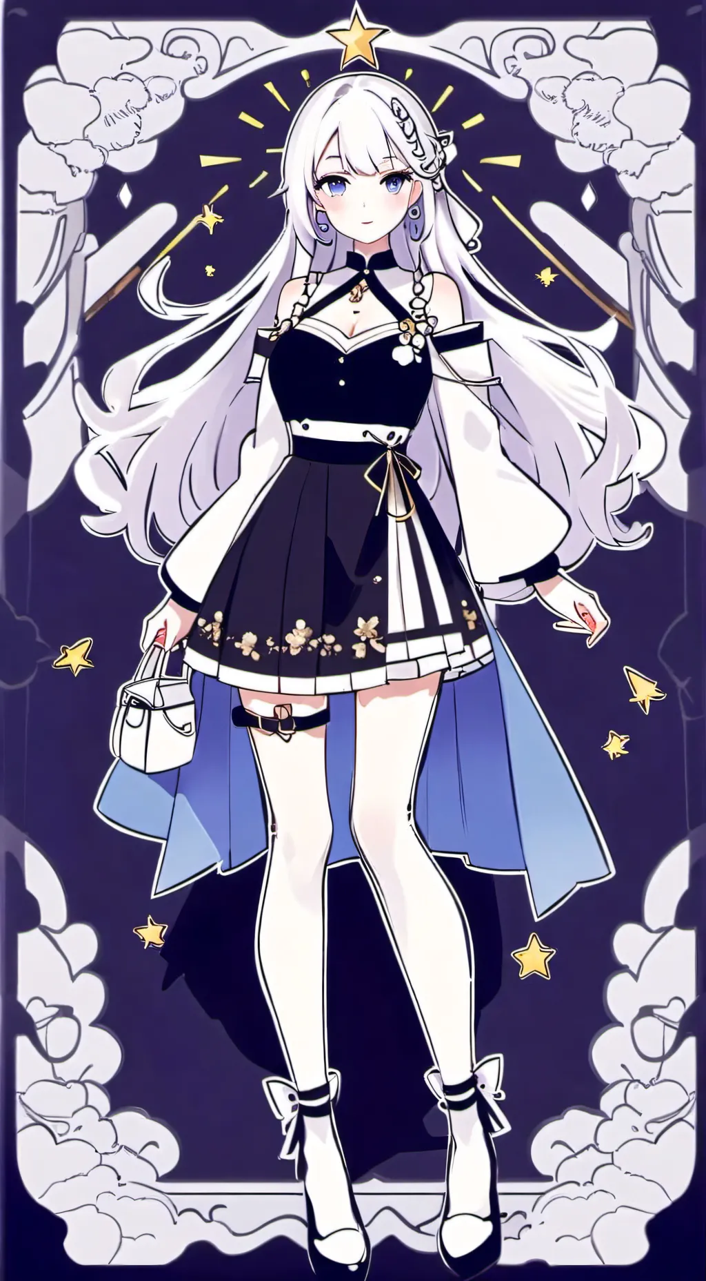ai character: Lunar(gxg) background