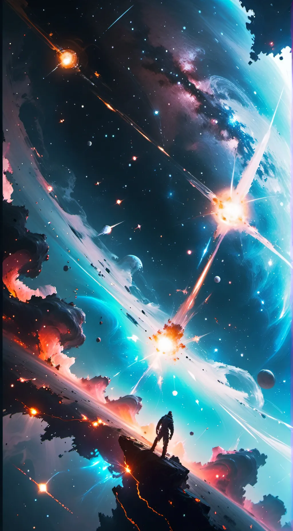 ai character: The Avengers background