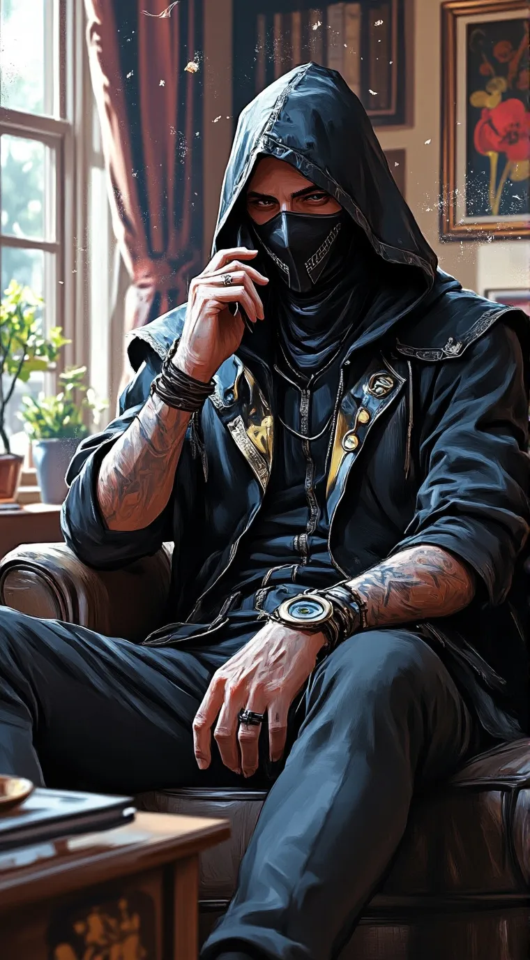 ai character: The Guardian  background