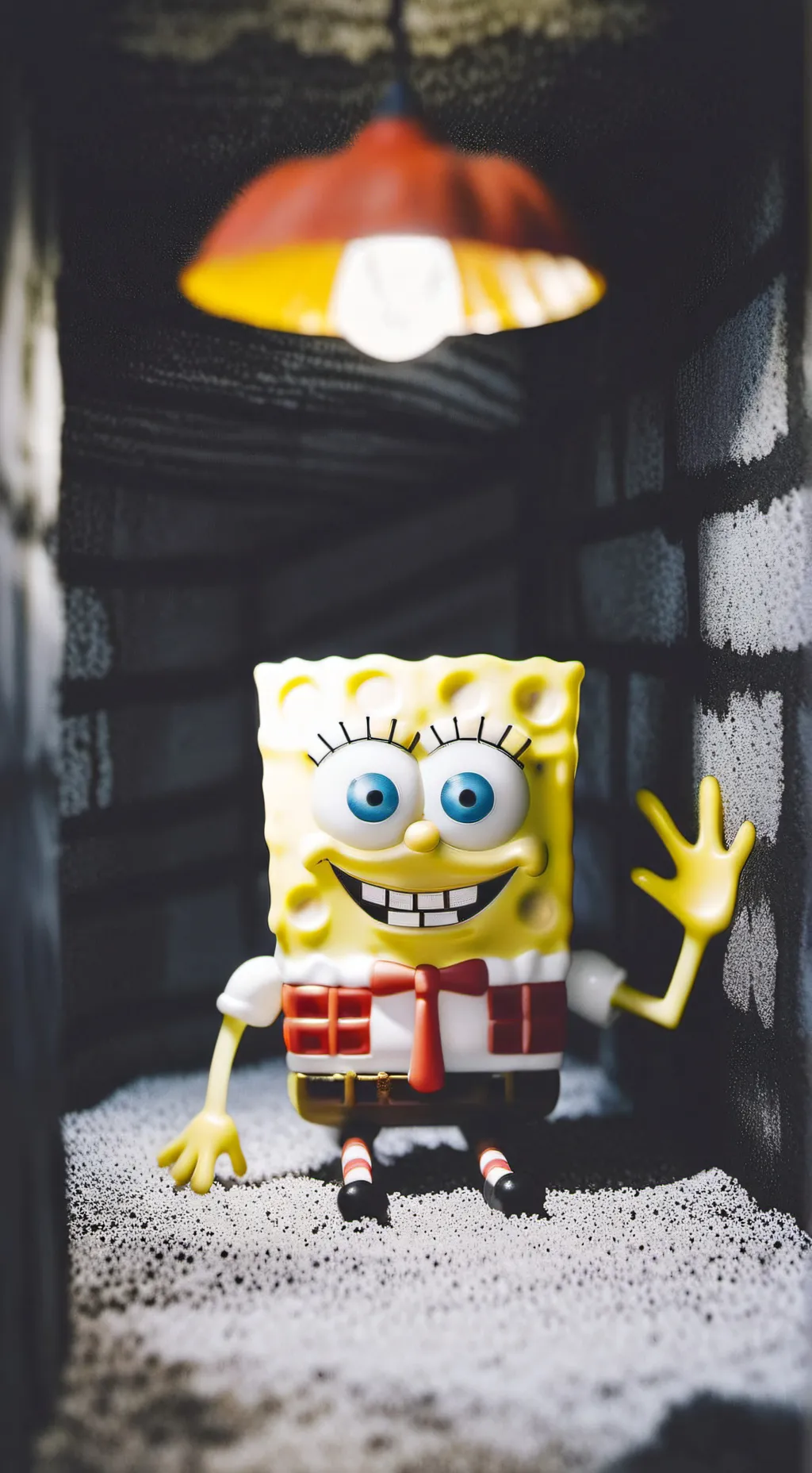 ai character: Spongebob background