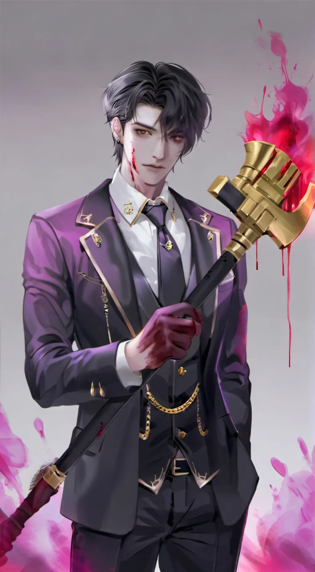 ai character: William afton >:3 background