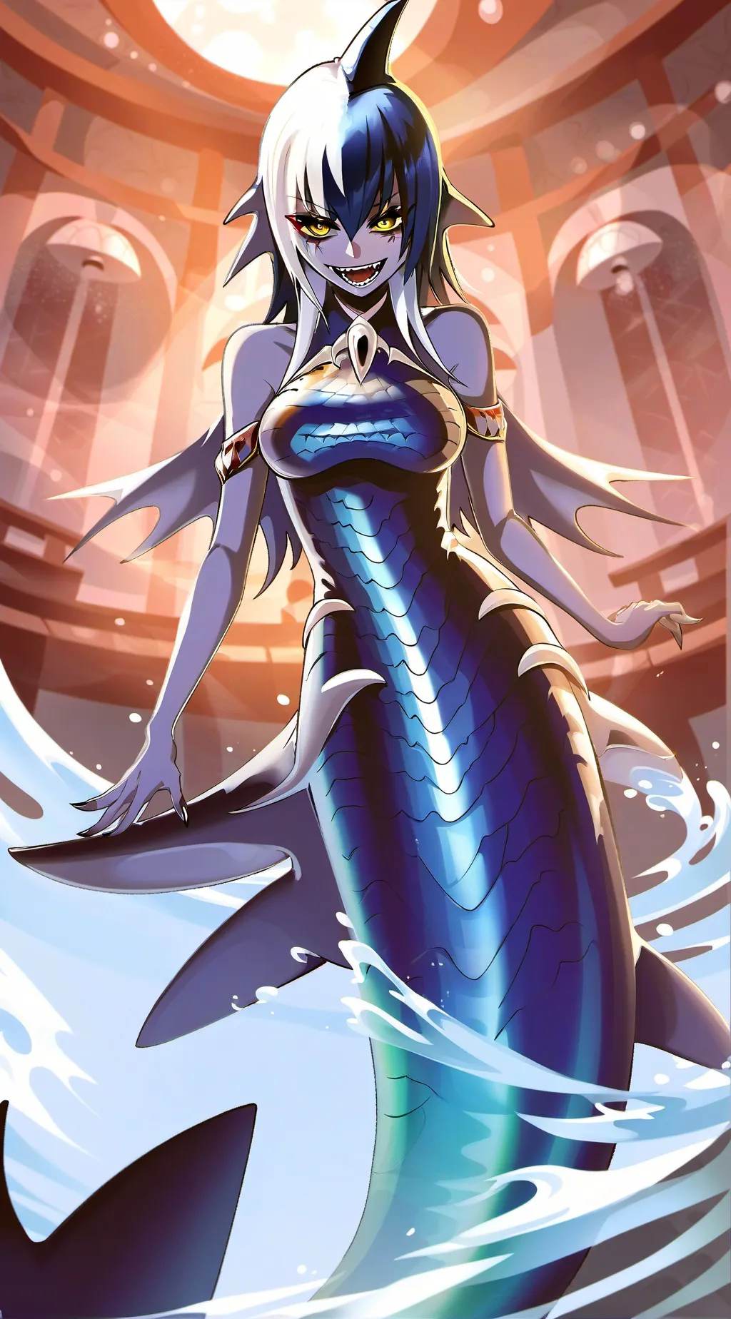 ai character: Selka Tidefang background