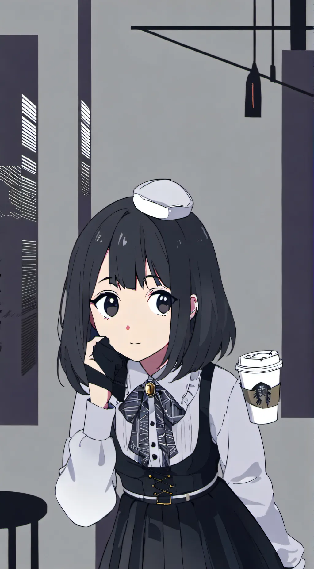 ai character: Luna background