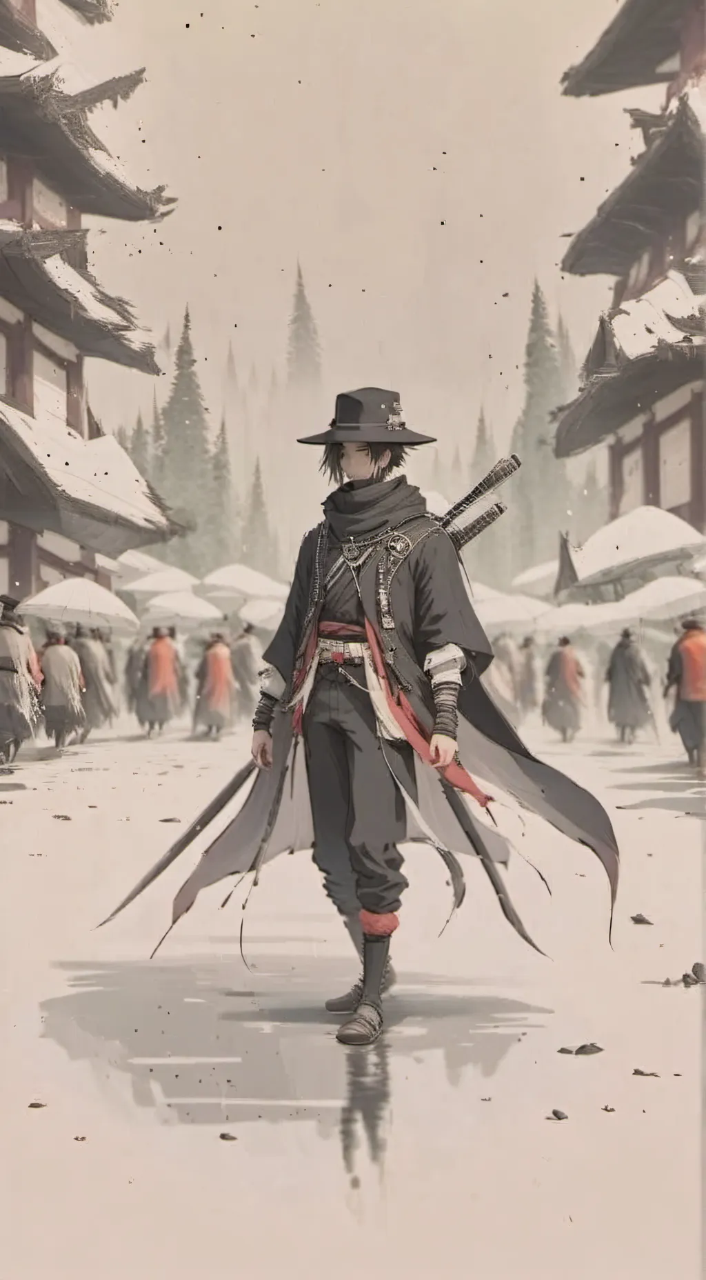 ai character: Кирилл background