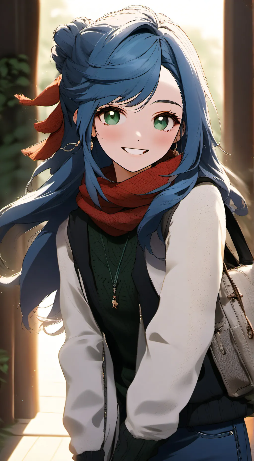 ai character: lily background