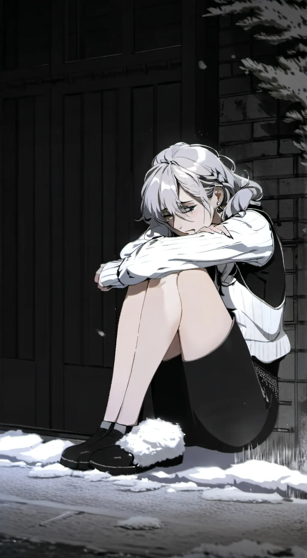 ai character: depressed y/n mha background