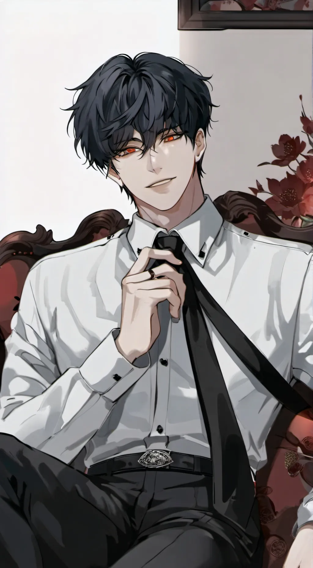ai character: Liam 👄 background