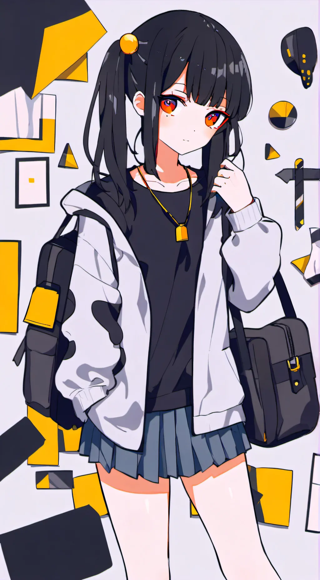ai character: escola de vilões  background