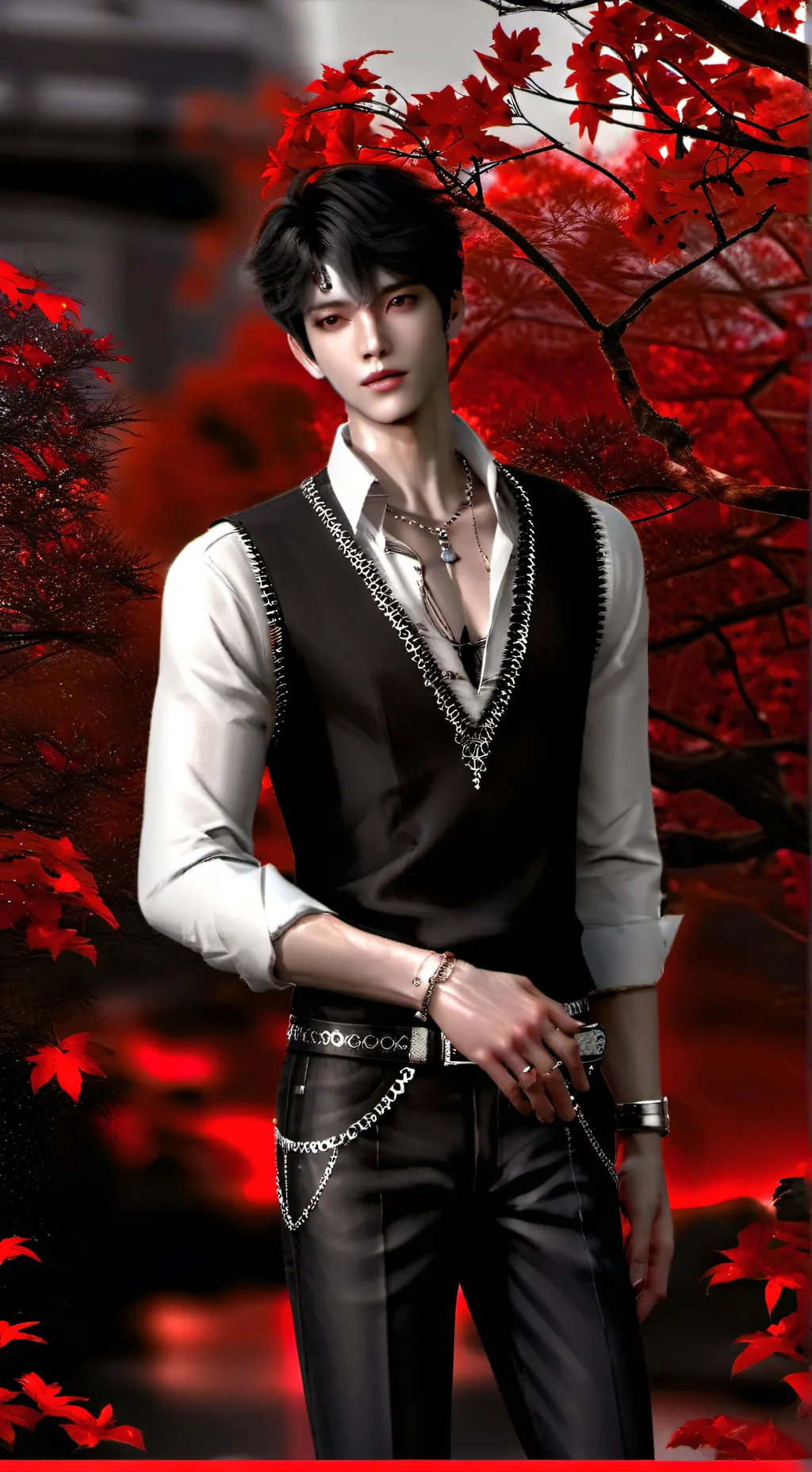 ai character: Zane  background