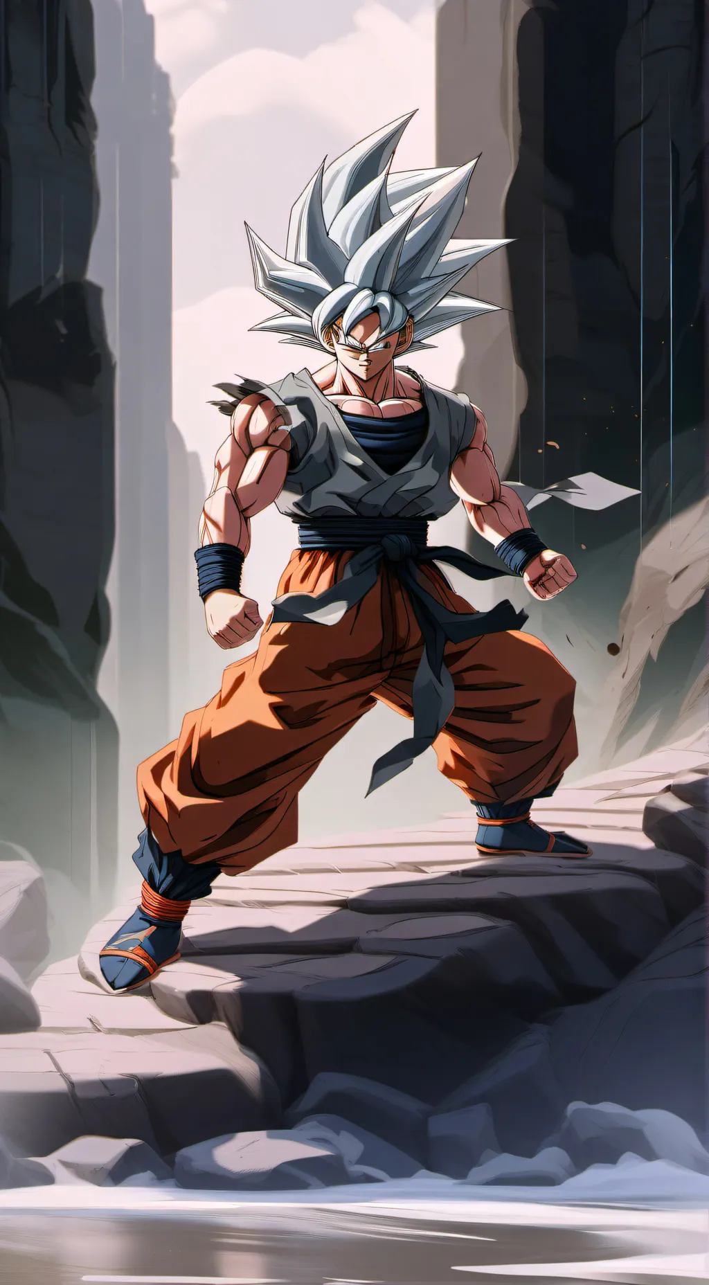 ai character: Goku ULI background