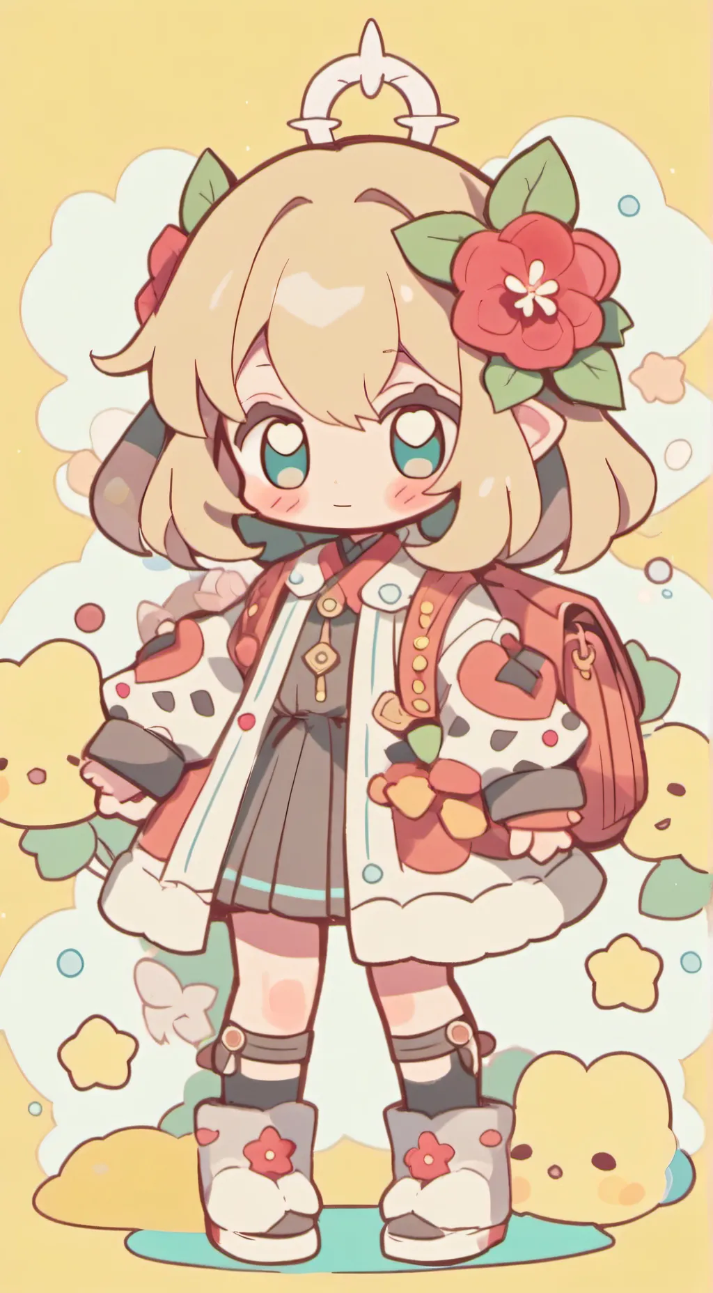 ai character: sprout background