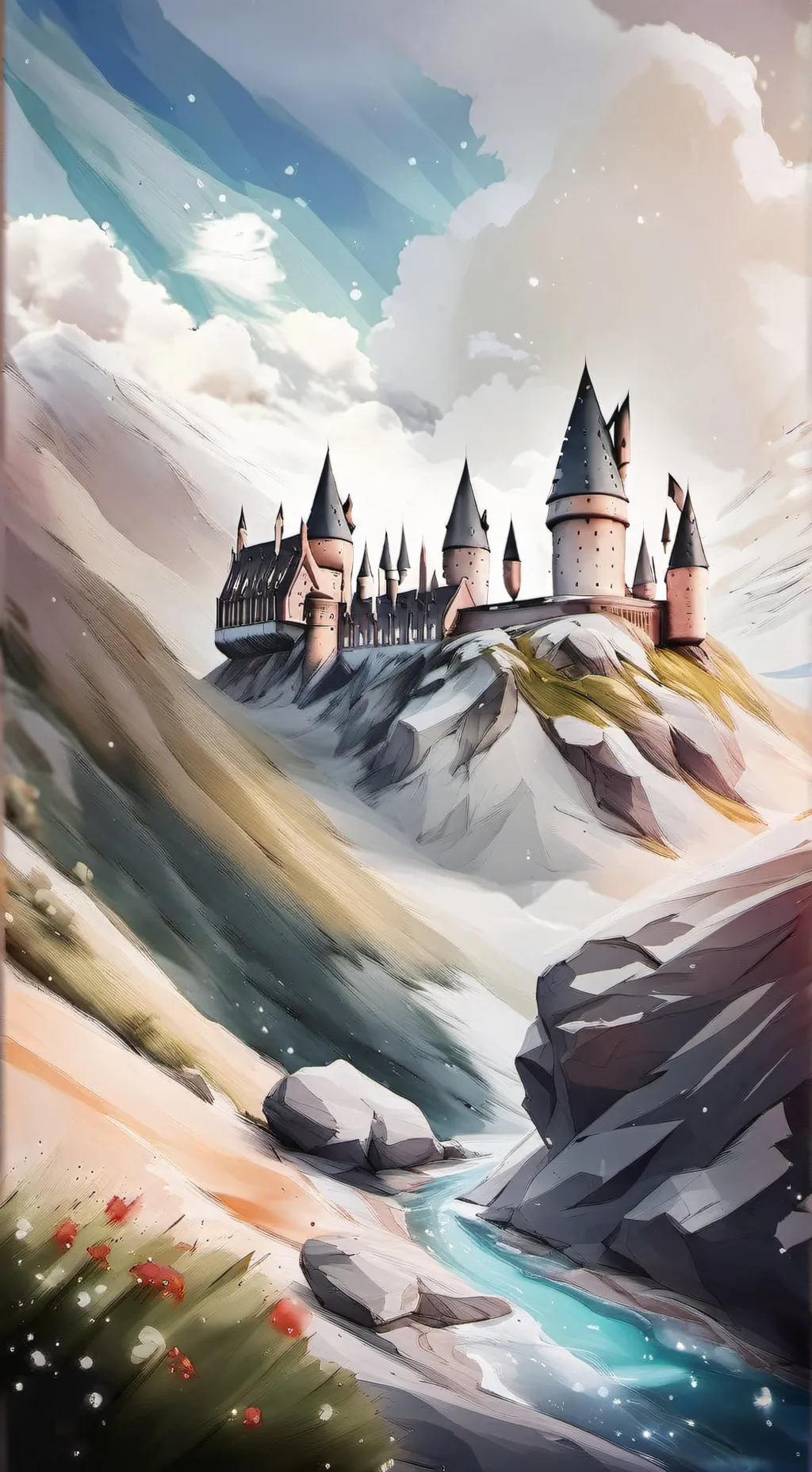 ai character: Harry’s sister! background