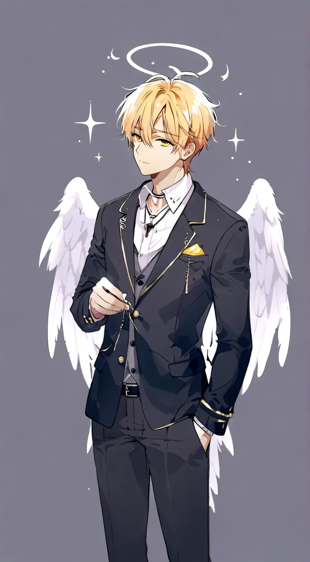 ai character: Divine background