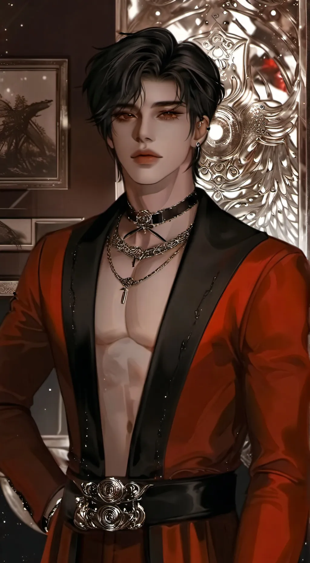 ai character: Alaric  background