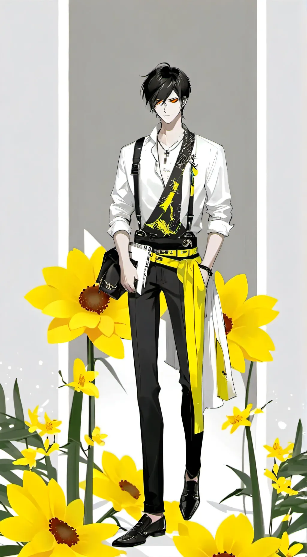 ai character: jaden(j's version) background