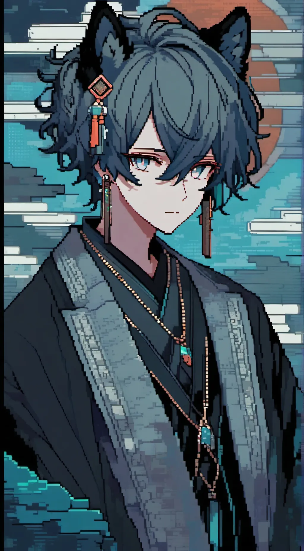 ai character: Hikaru(🏳‍🌈) 😃 background