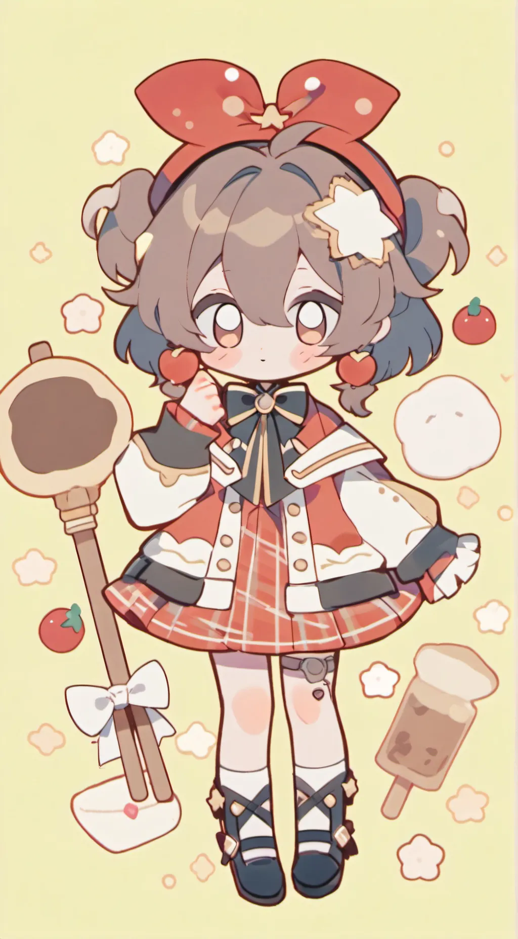 ai character: COOKIE RUN KINGDOM background