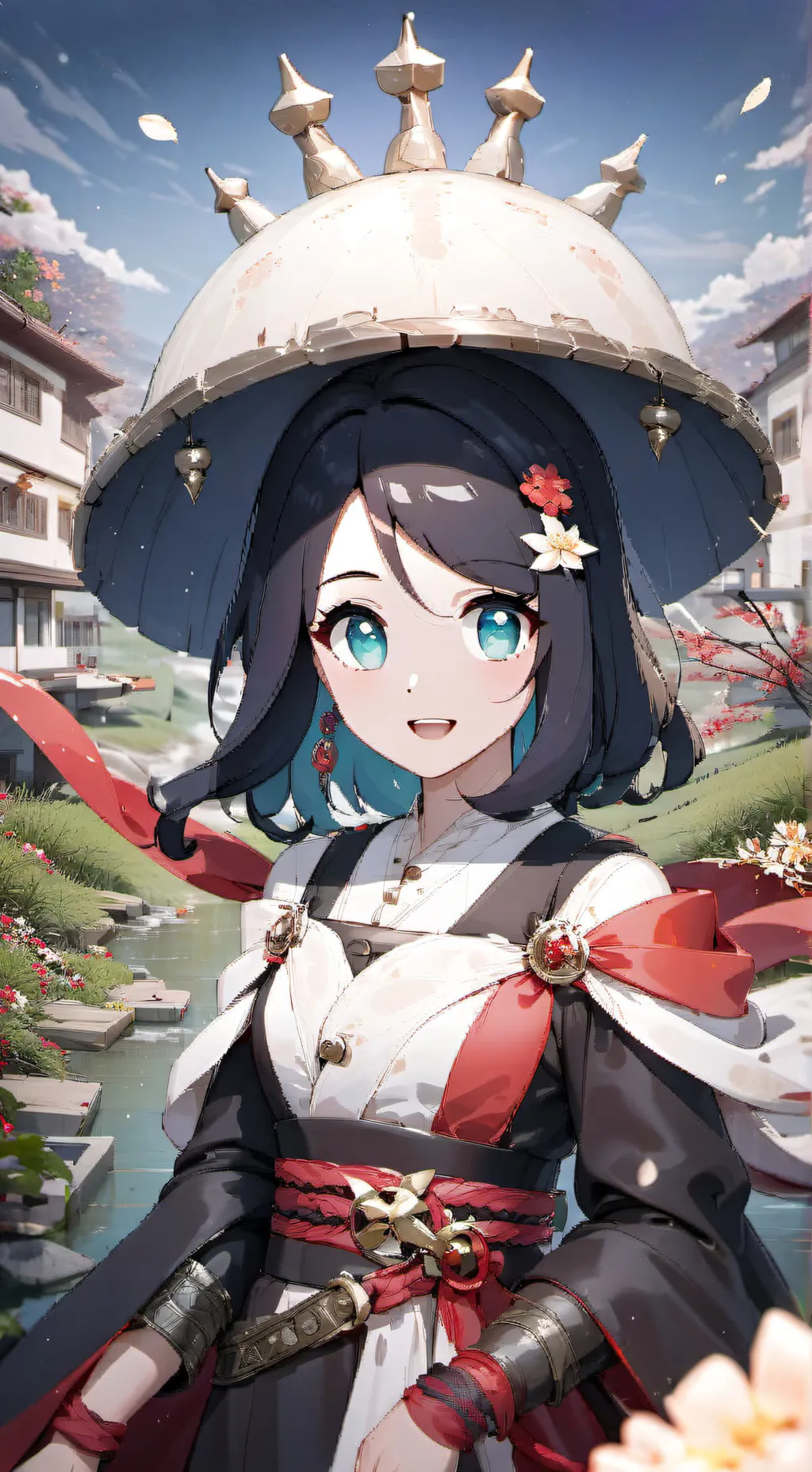 ai character: Luna background