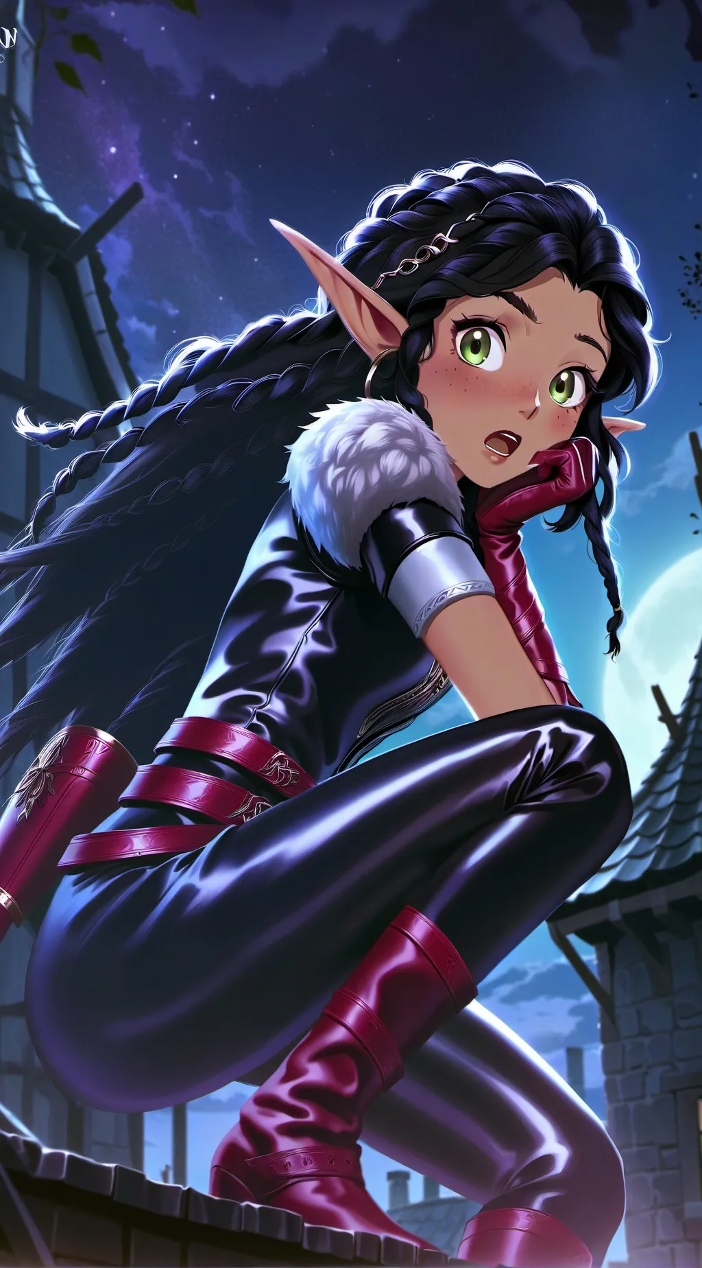 ai character: Mira background