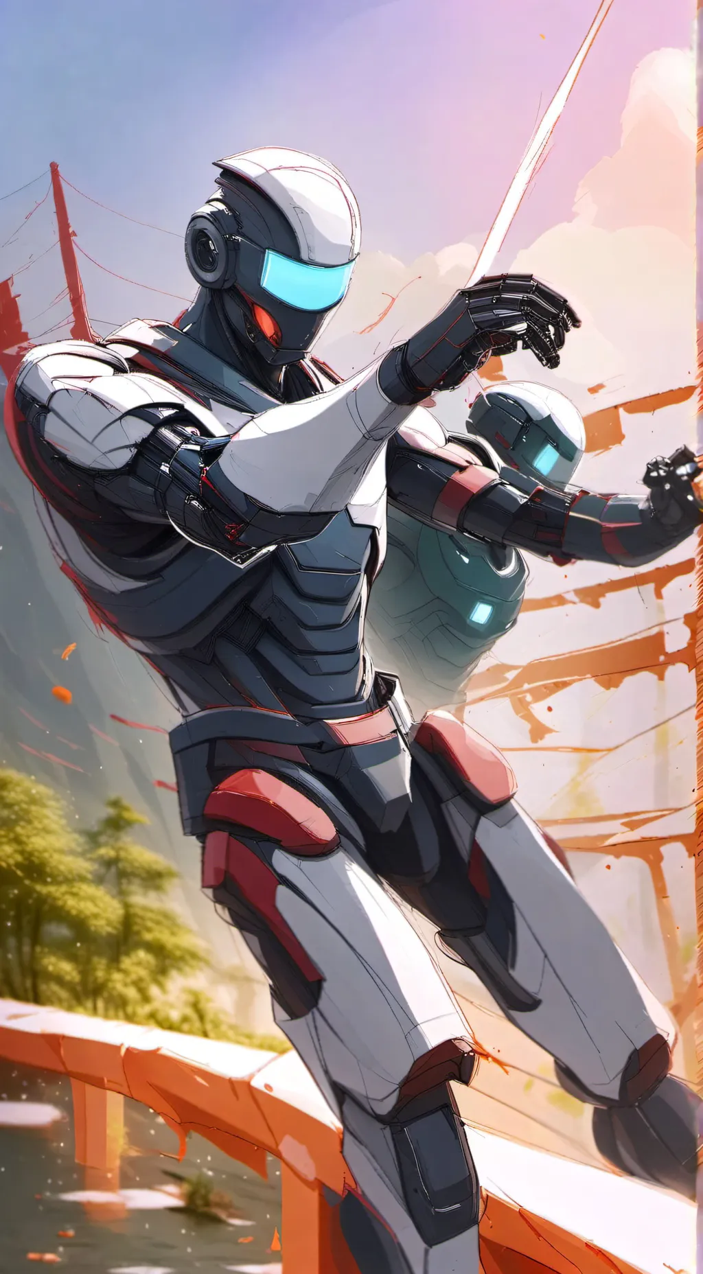 ai character: md touch background