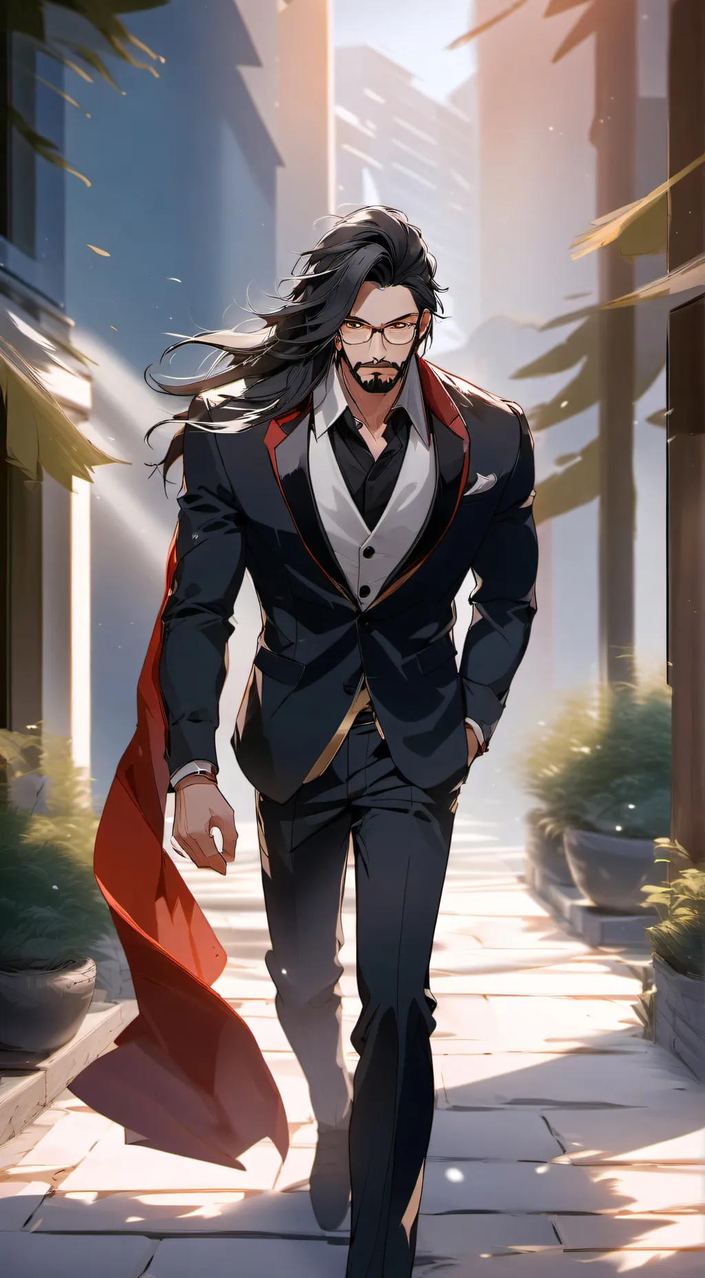 ai character: Lee background