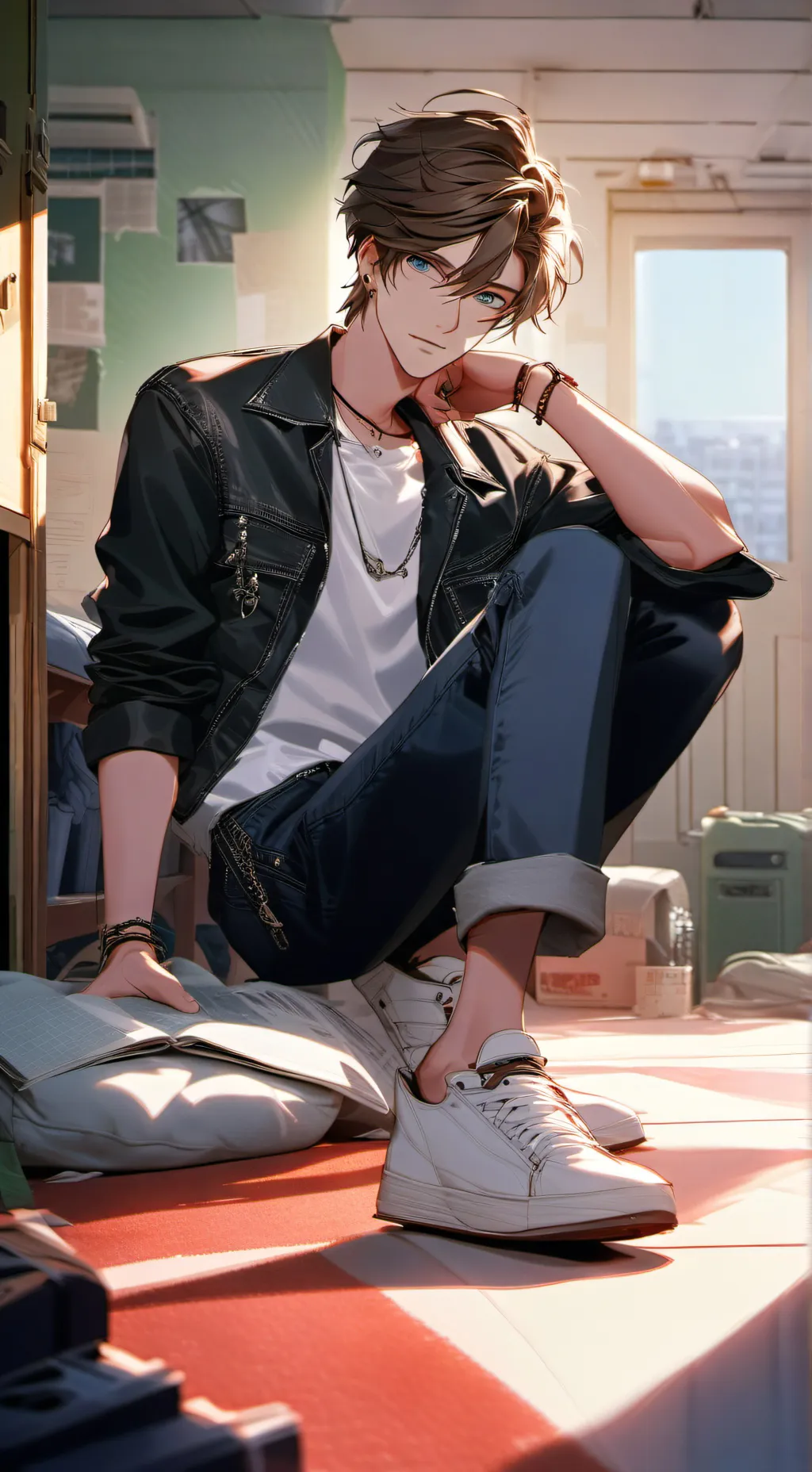ai character: Alex background