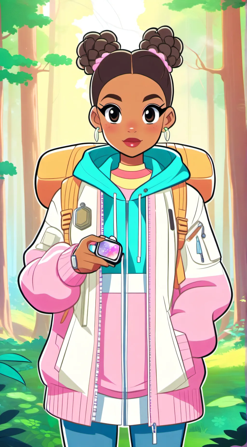 ai character: Gabbie  background