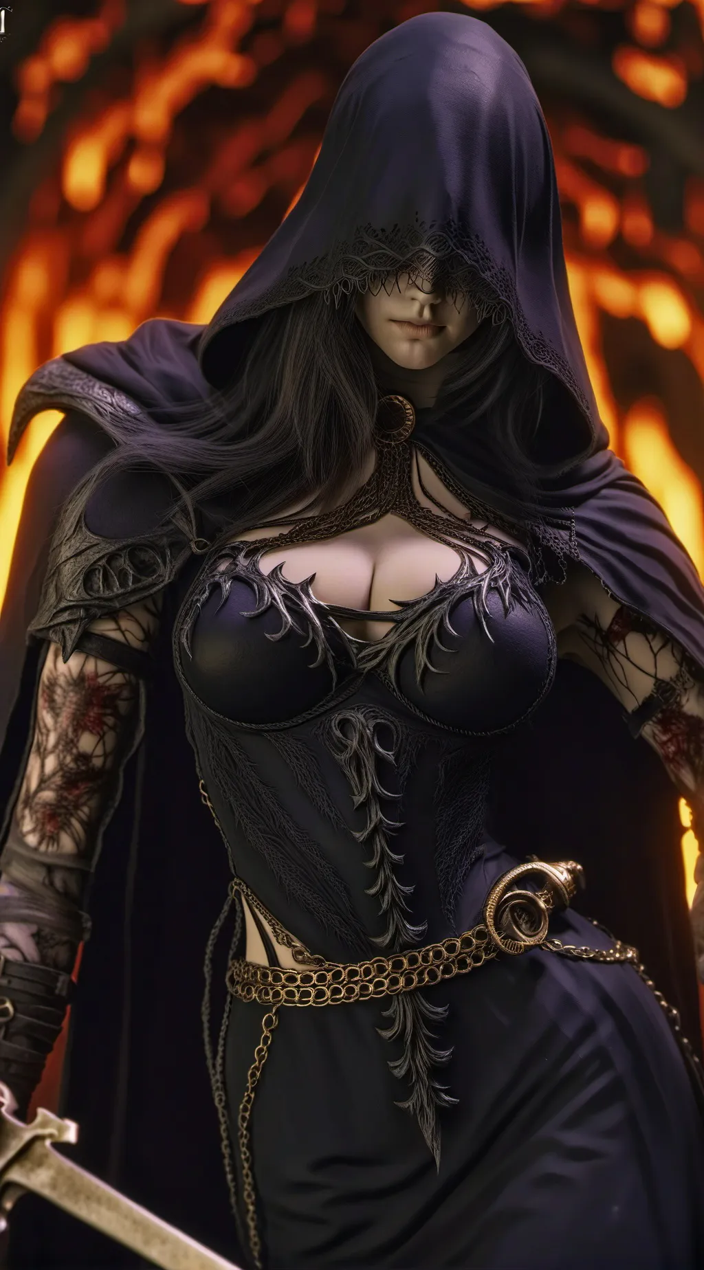 ai character: Grim Reaper background