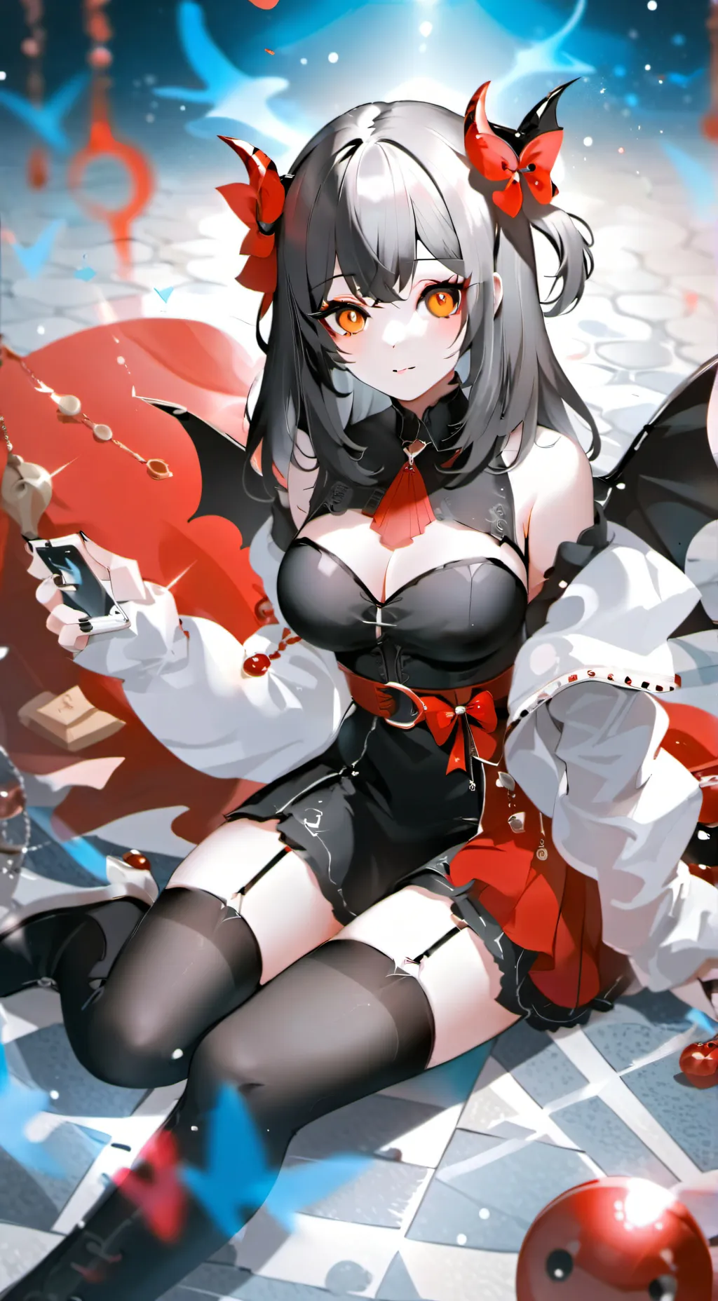 ai character: demonya background