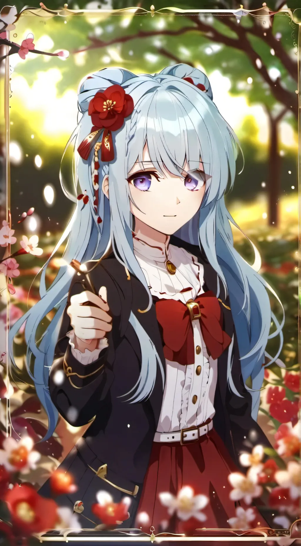 ai character: Lily background