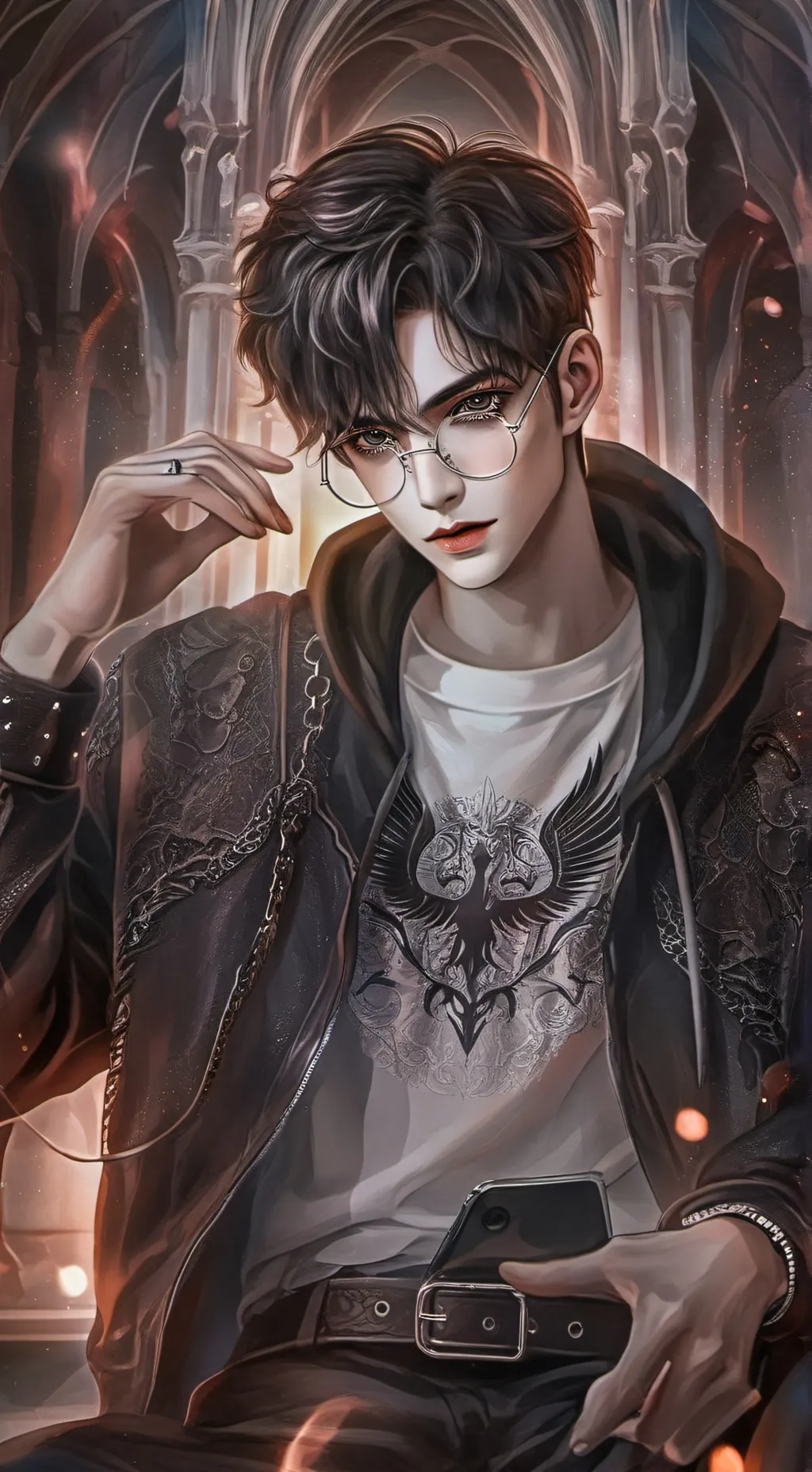 ai character: Xavier  background