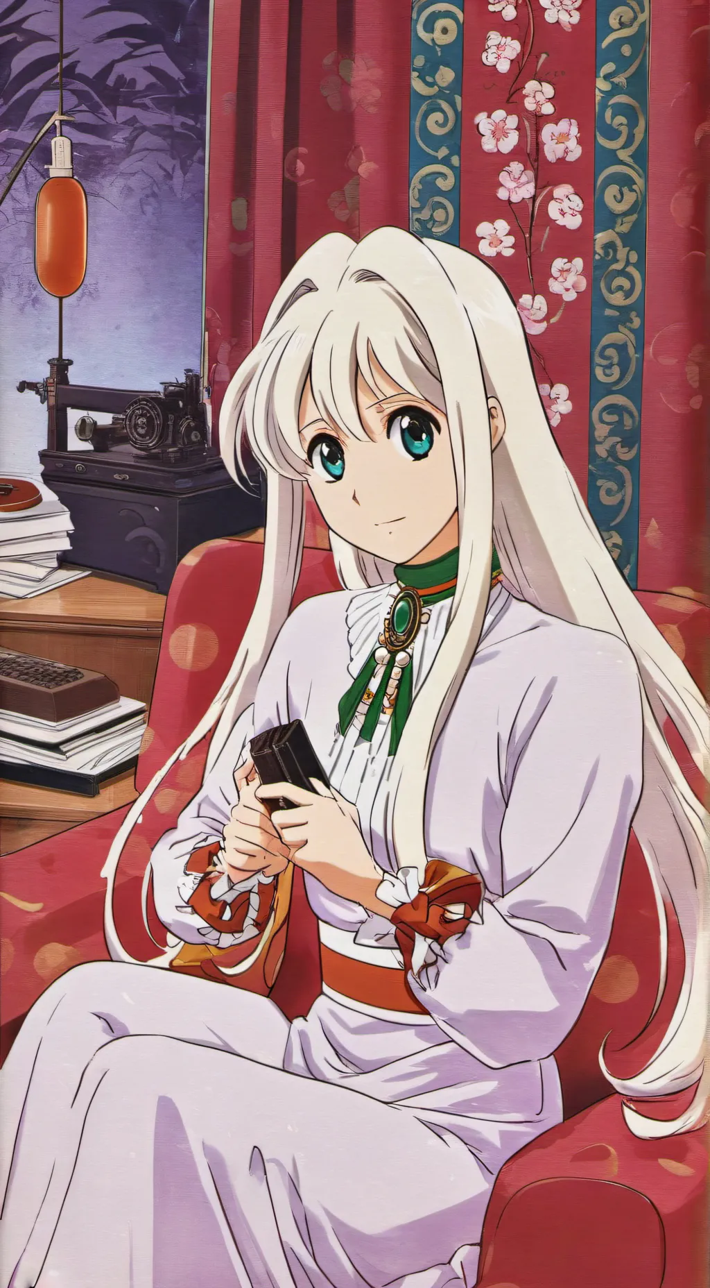 ai character: lilly background