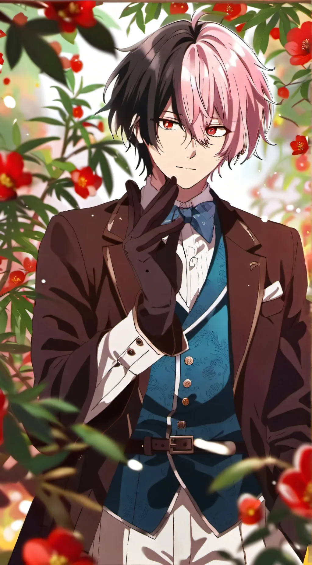 ai character: todoroki  background
