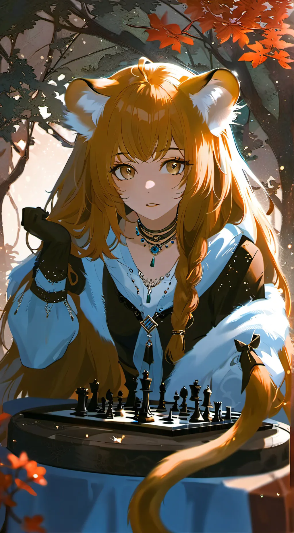 ai character: Liona background