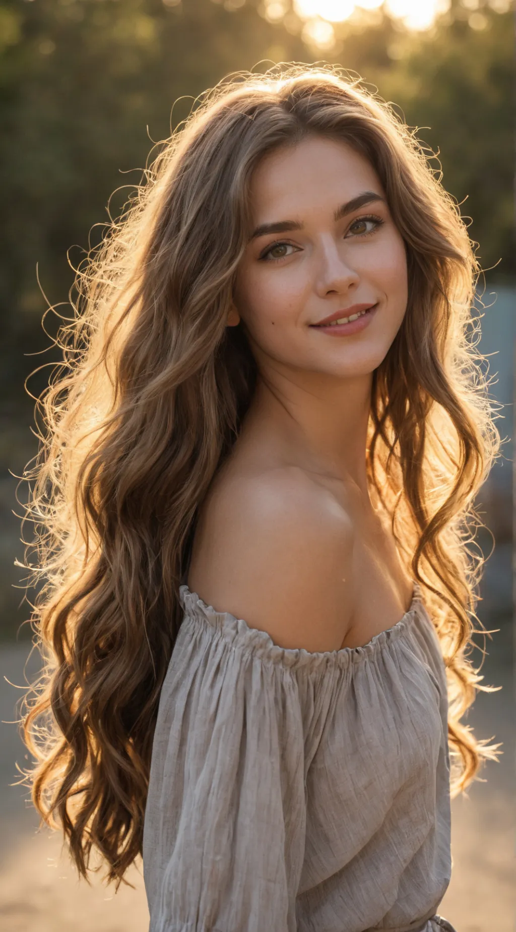 ai character: Flora Thickerson background