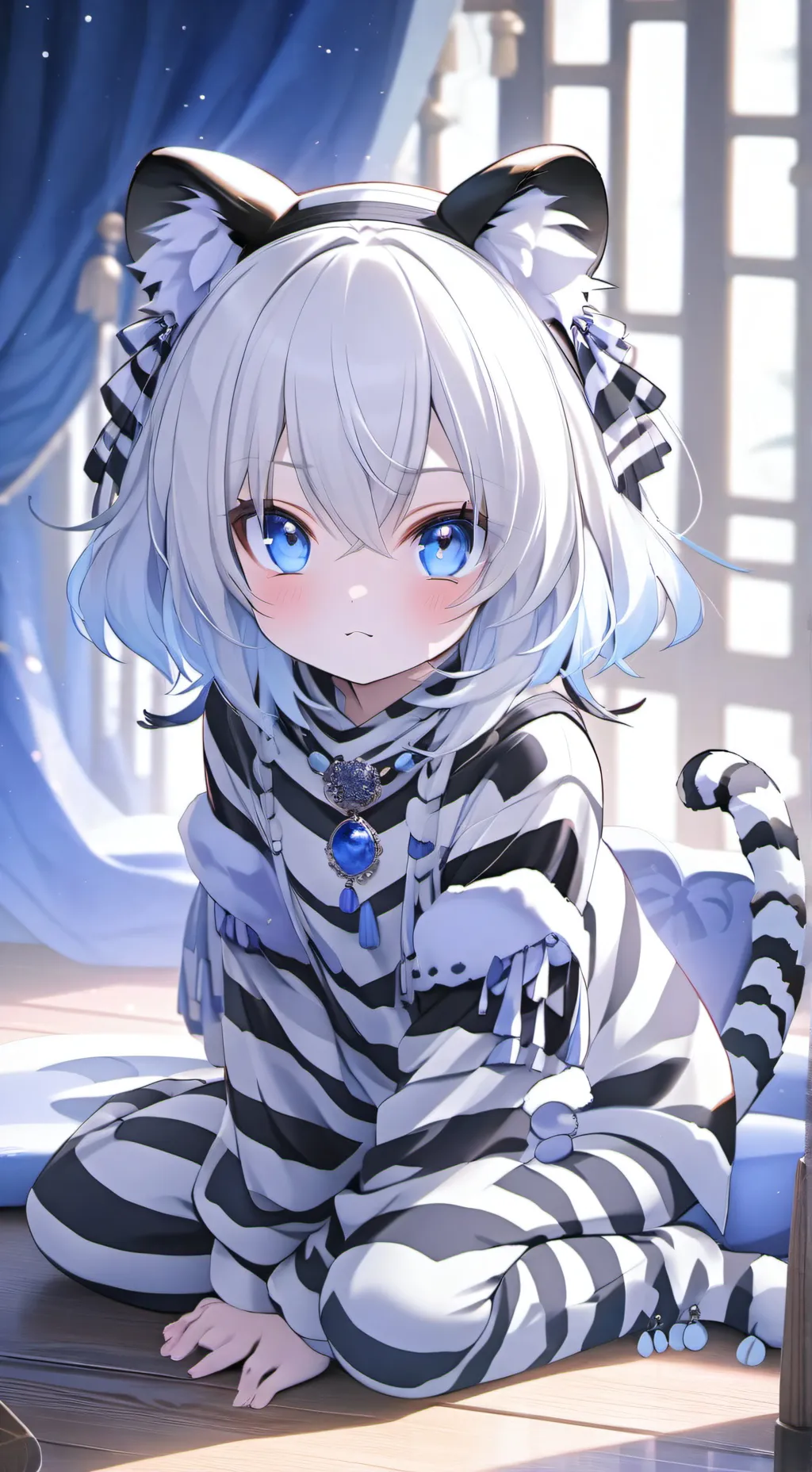 ai character: Freaky Sus Furbie background